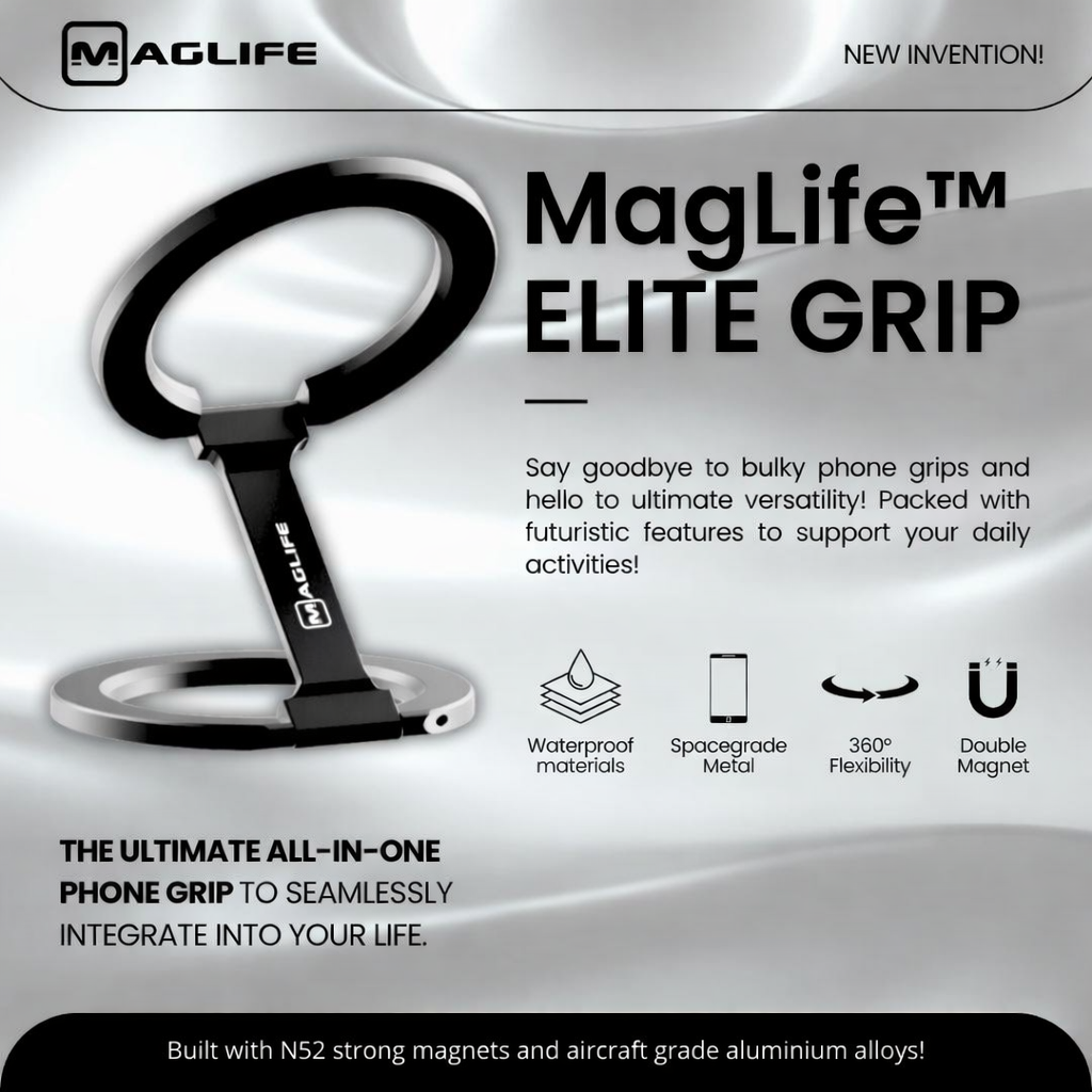 All in one: Tripod, Stand, & Magnetic mount!